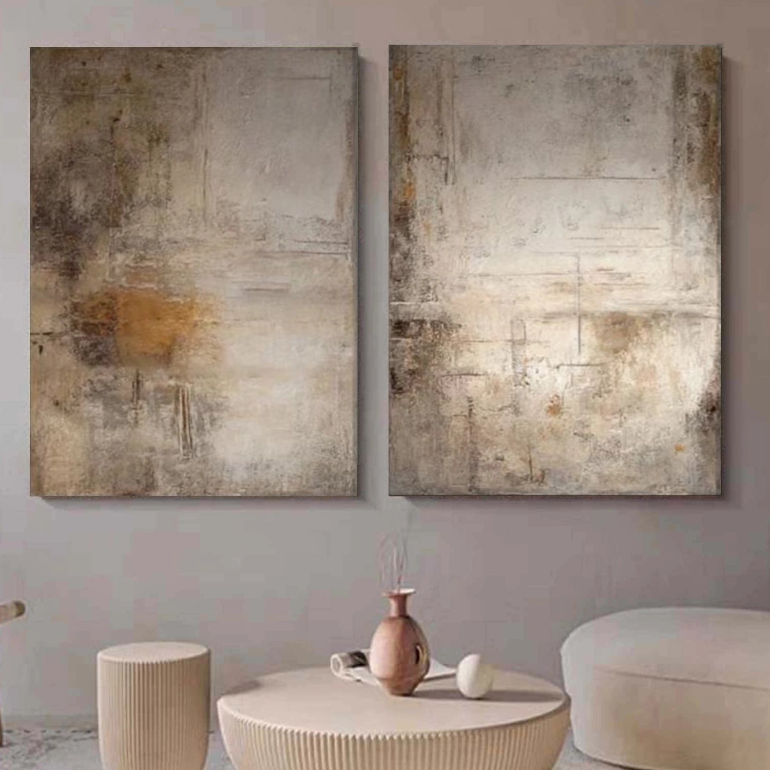 Wabi Sabi Wall Art Set of 2 #VS074