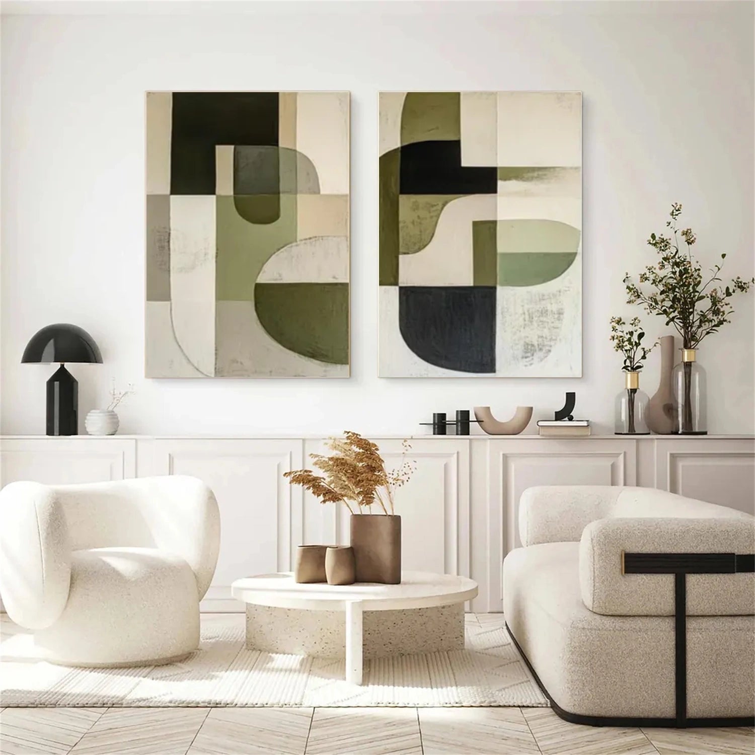 Wabi Sabi Wall Art Set of 2 #VS141
