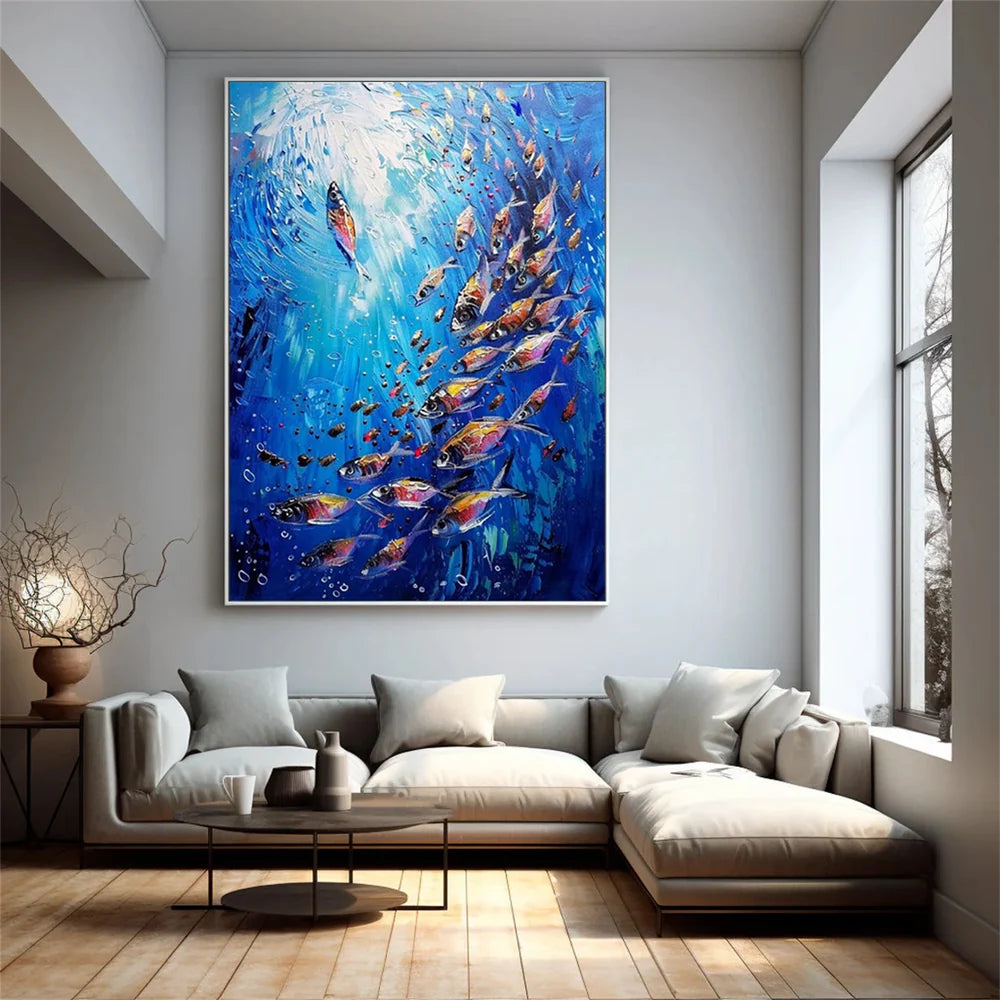 Abstract Animal Textured Canvas Art  #DW067