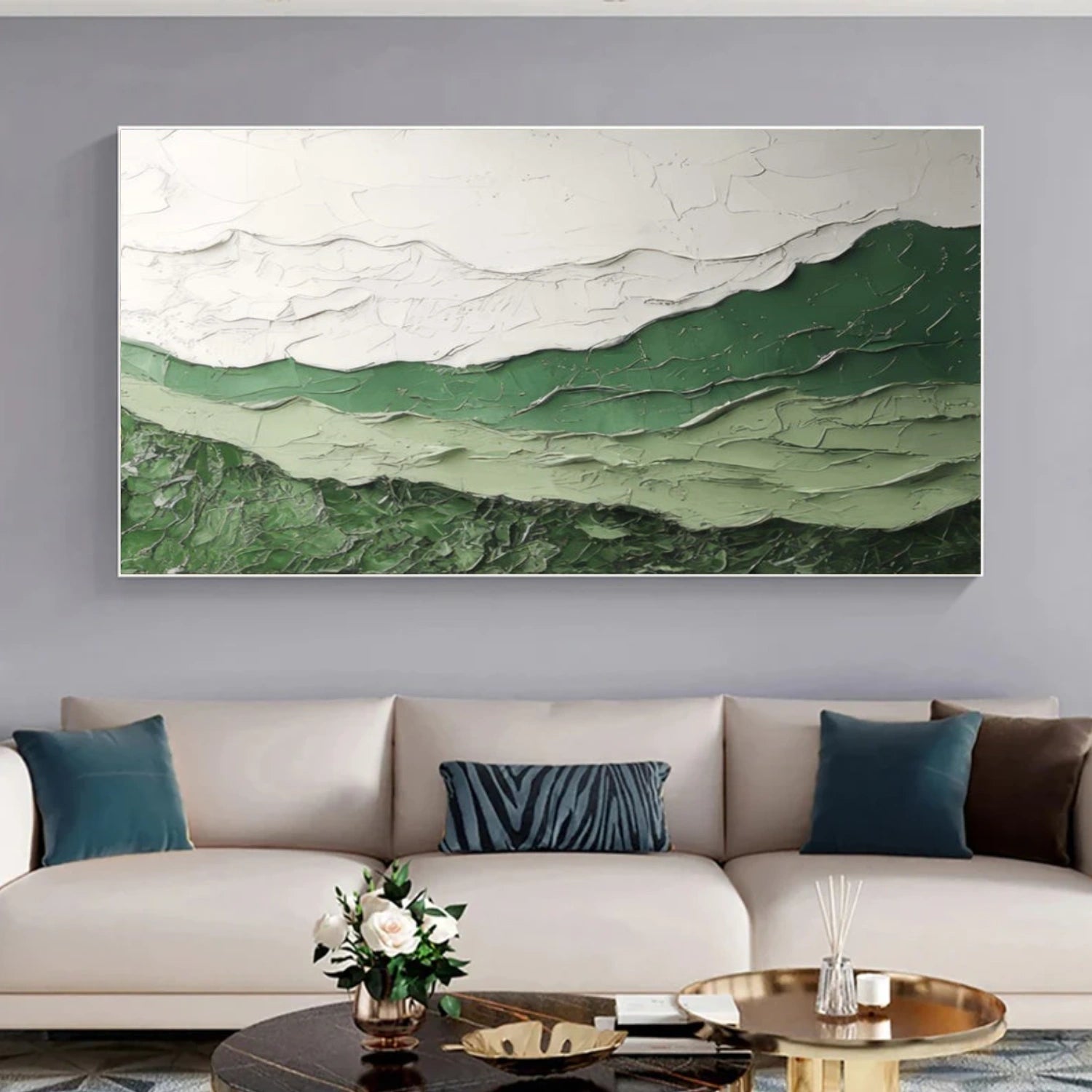 Abstract Textured Wall Art #VA283