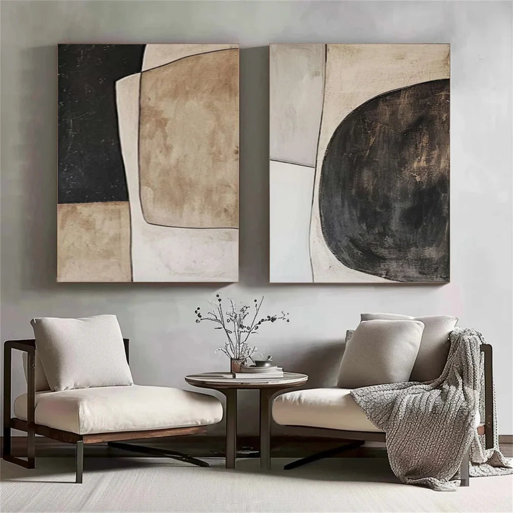 Wabi Sabi Wall Art Set of 2 #VS046