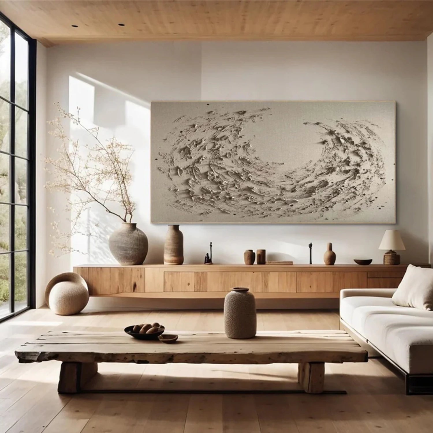 Minimalist Textured Canvas Art #WM115