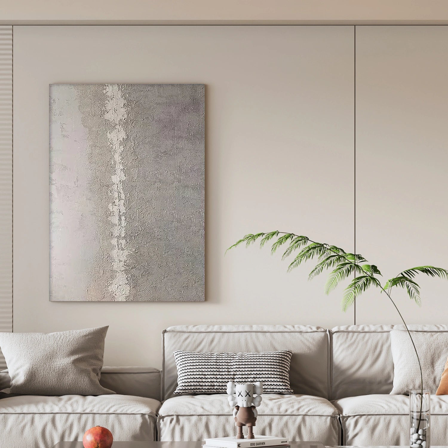Minimalist Textured Canvas Art #WM126