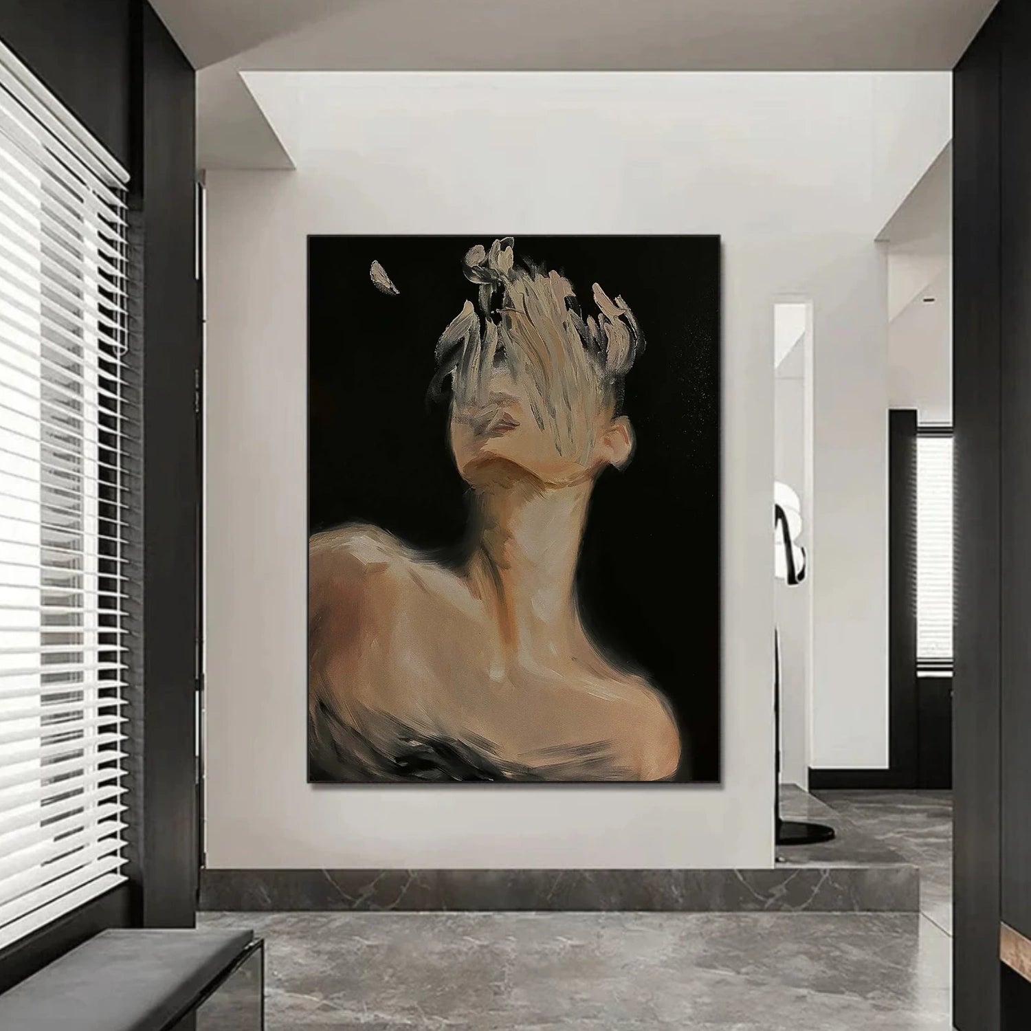 Abstract Portrait Wall Art # LA051