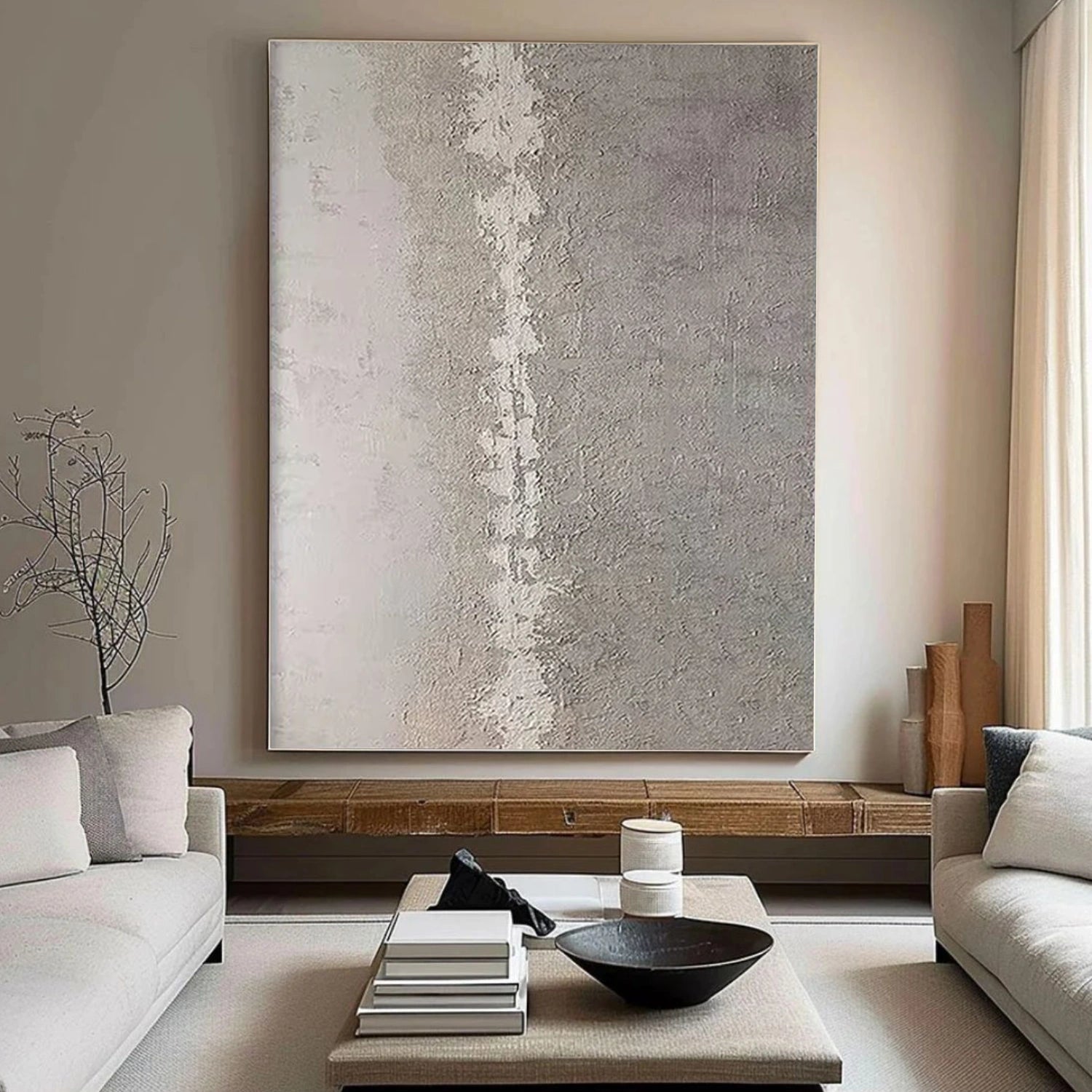 Minimalist Textured Canvas Art #WM126