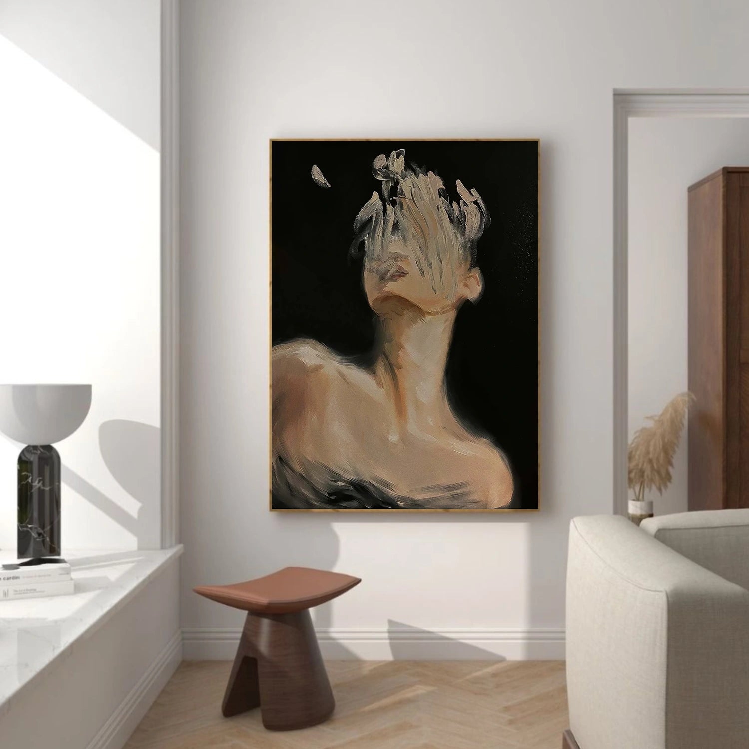 Abstract Portrait Wall Art # LA051