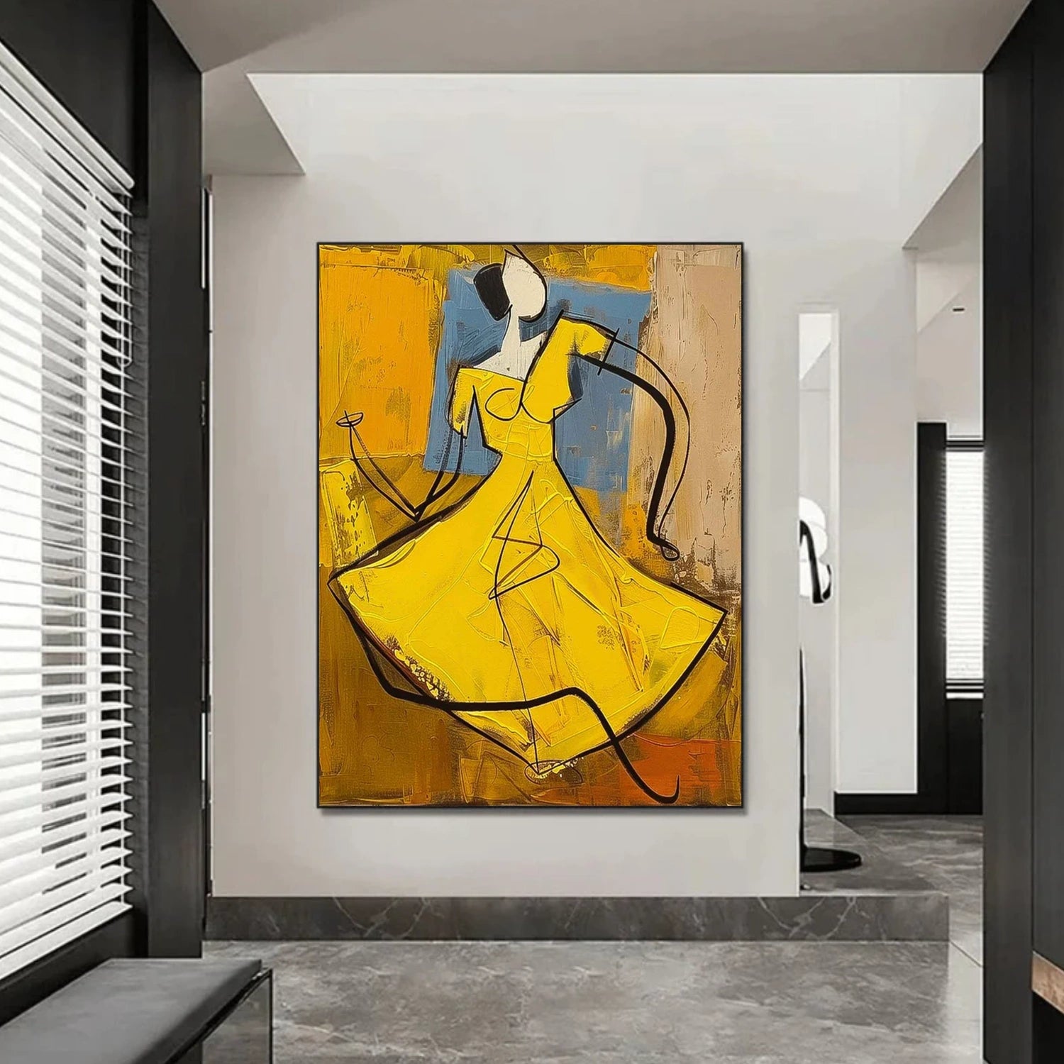 Abstract Portrait Wall Art # LA052