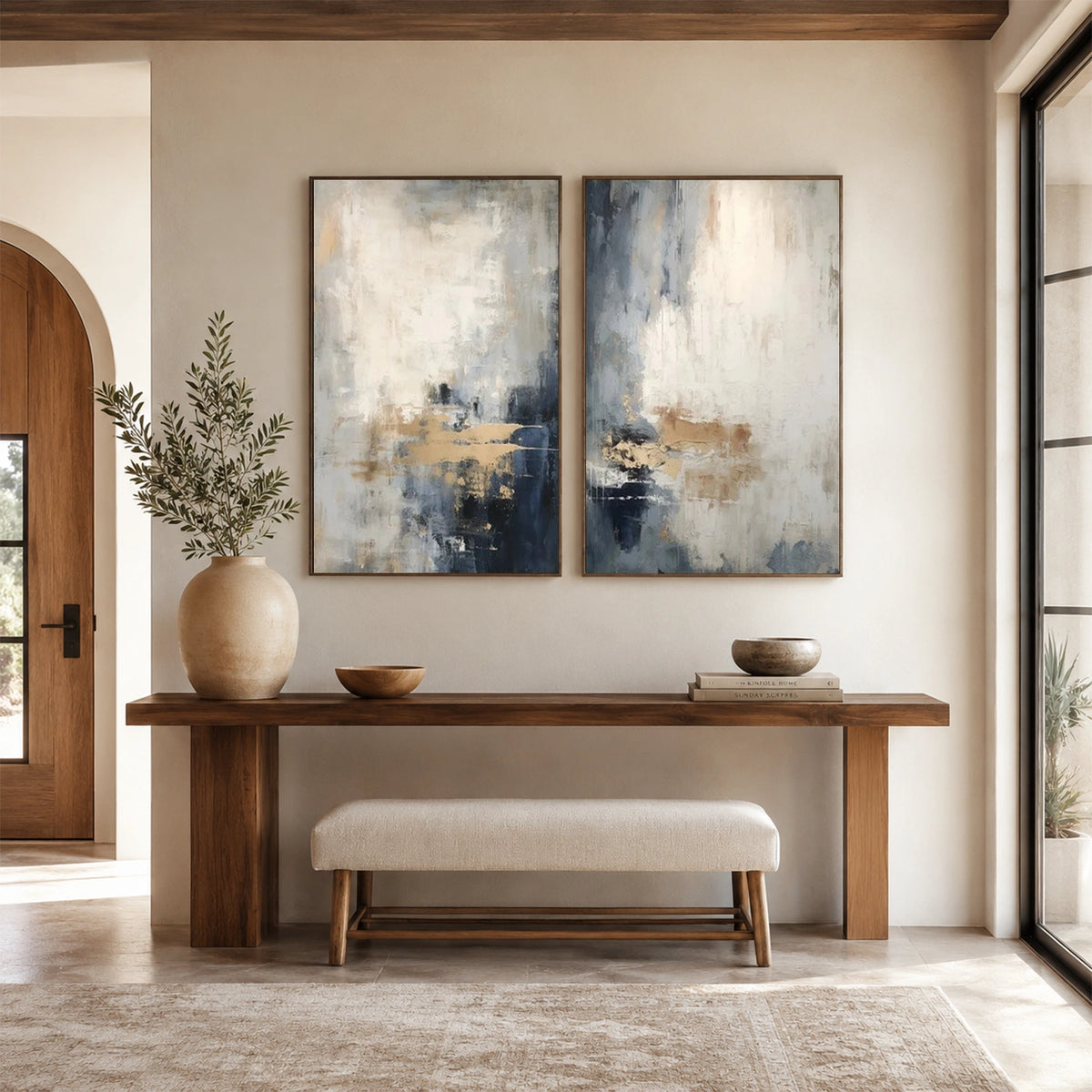 Abstract Wall Art Set of 2 #VA385