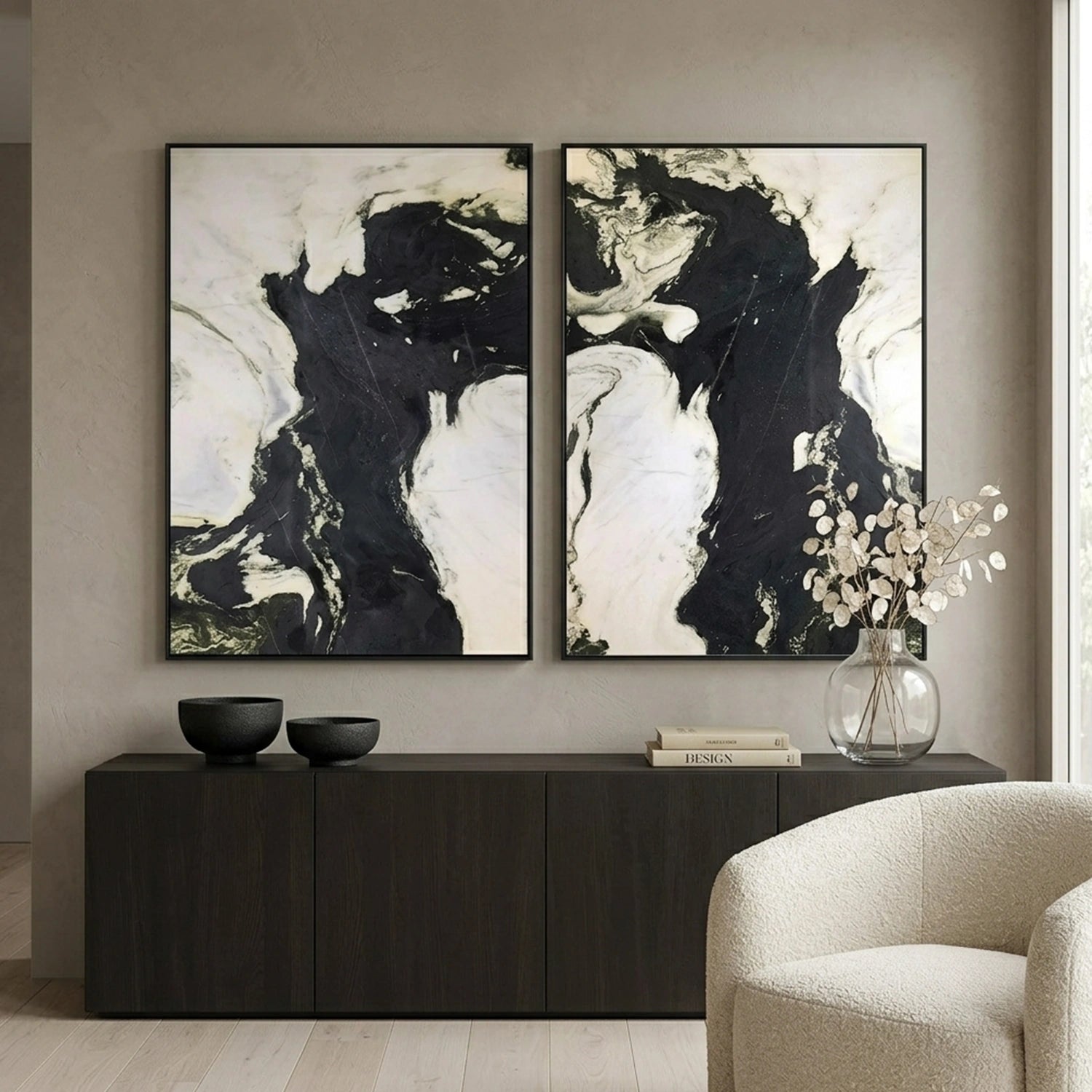 Abstract Wall Art Set of 2 #VA297