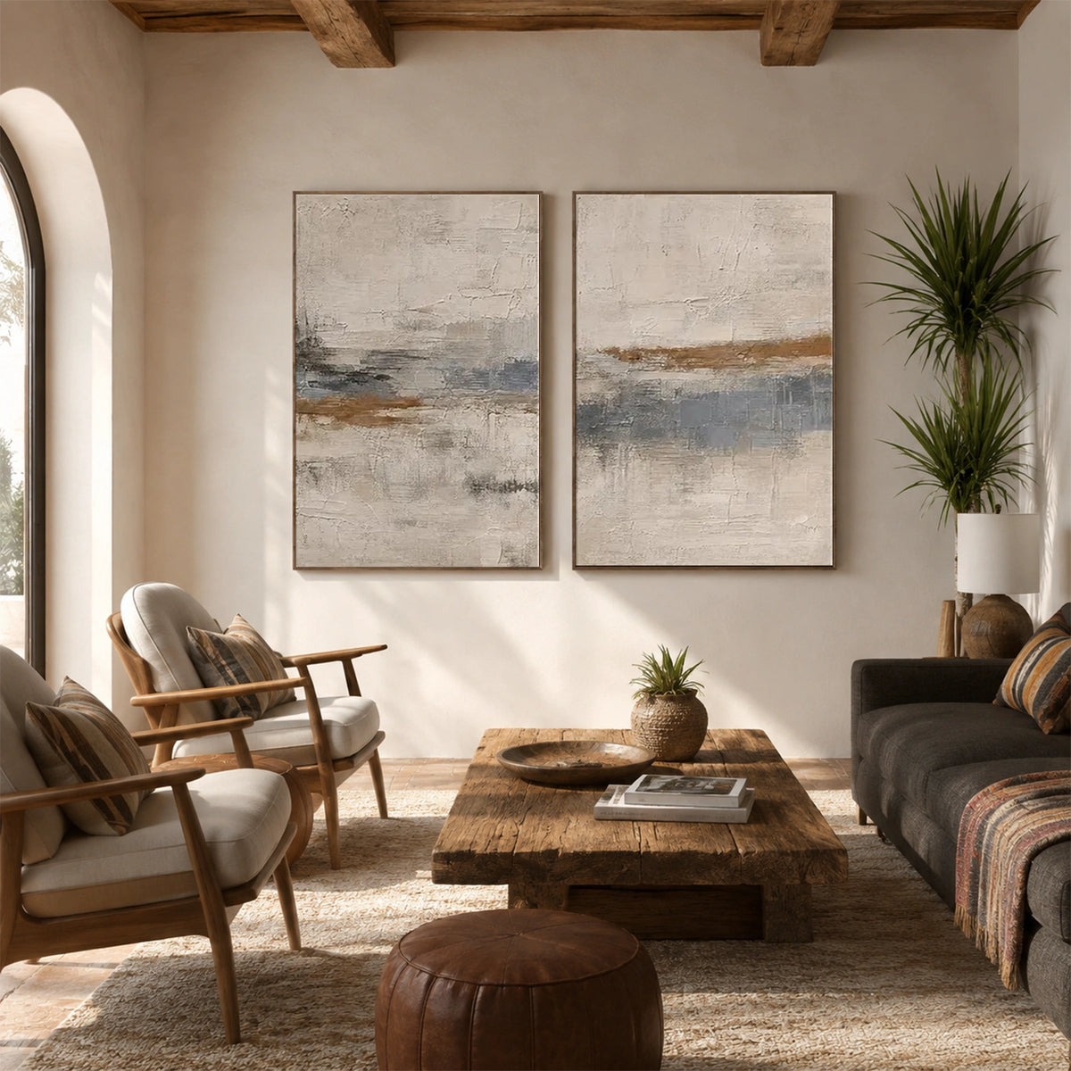 Abstract Wall Art Set of 2 #VA348