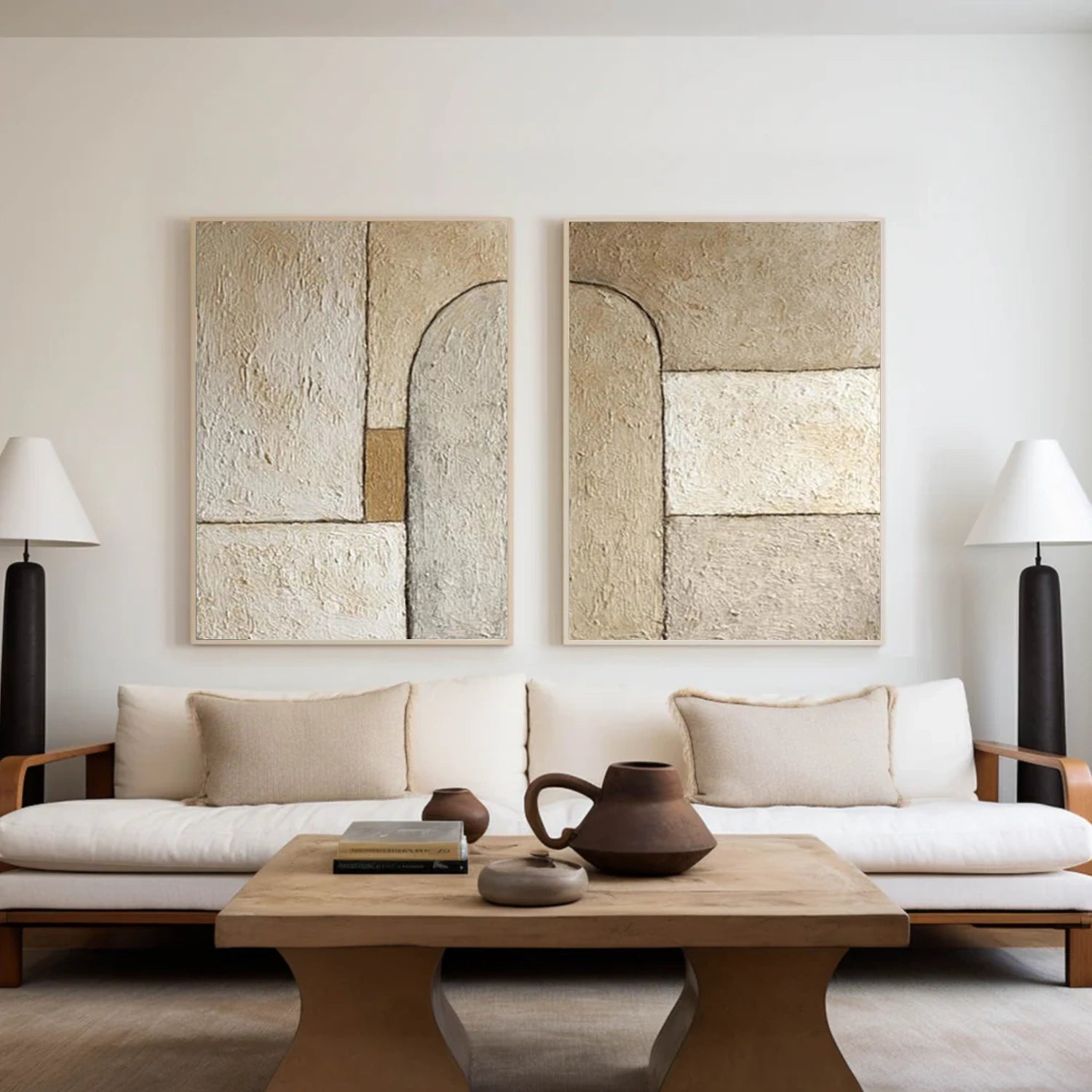 Wabi Sabi Wall Art Set of 2 #VS209