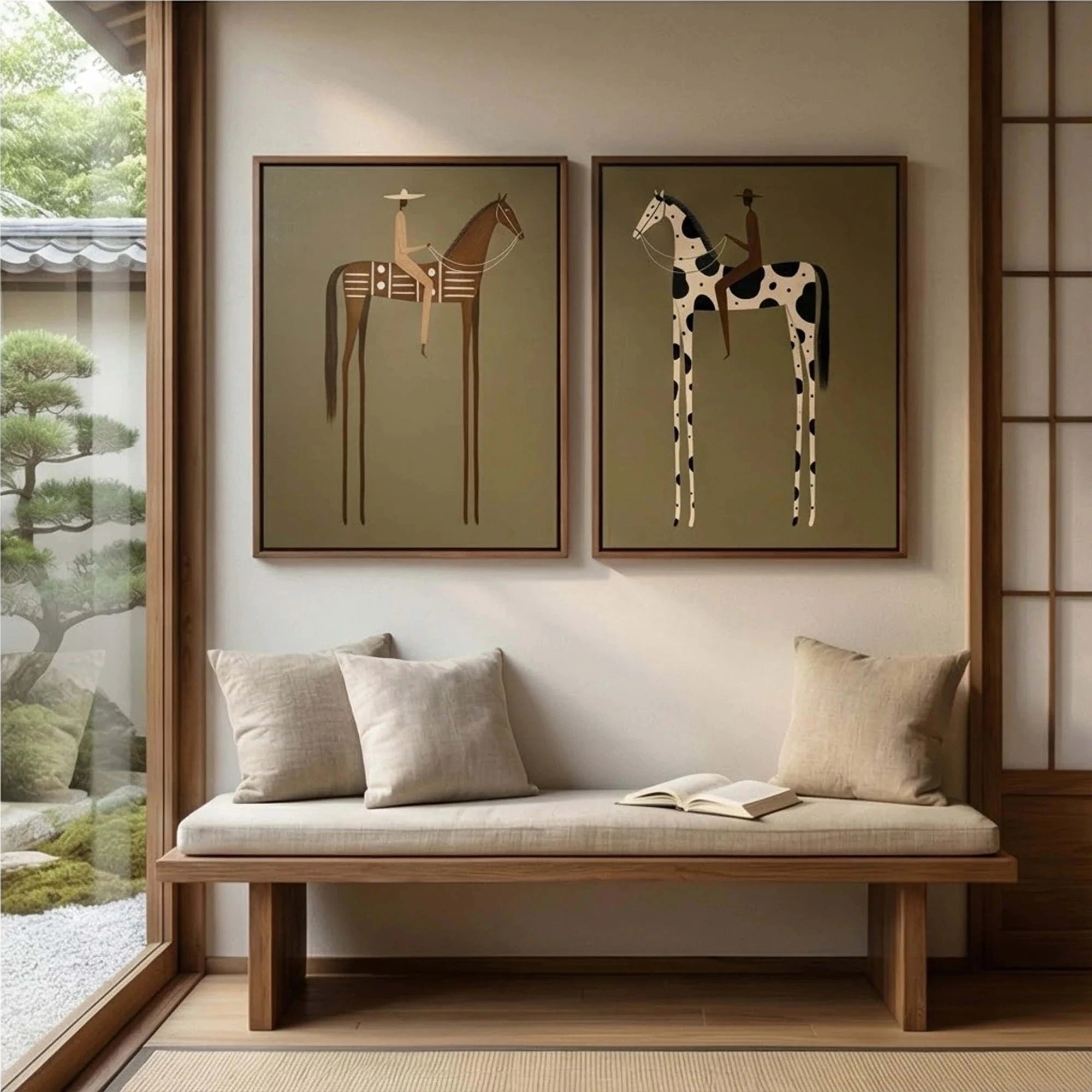 Americana Wall Art Set of 2 #AM002