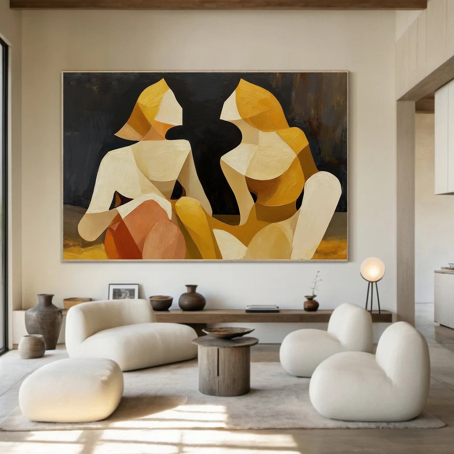 Abstract Portrait Wall Art # LA040