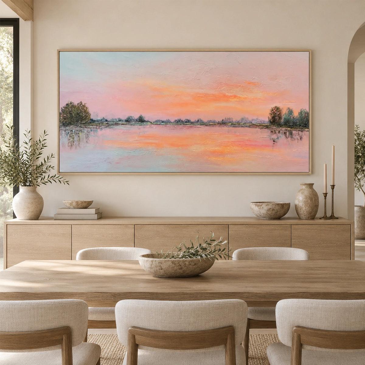 Abstract Ocean Canvas Art #OC227