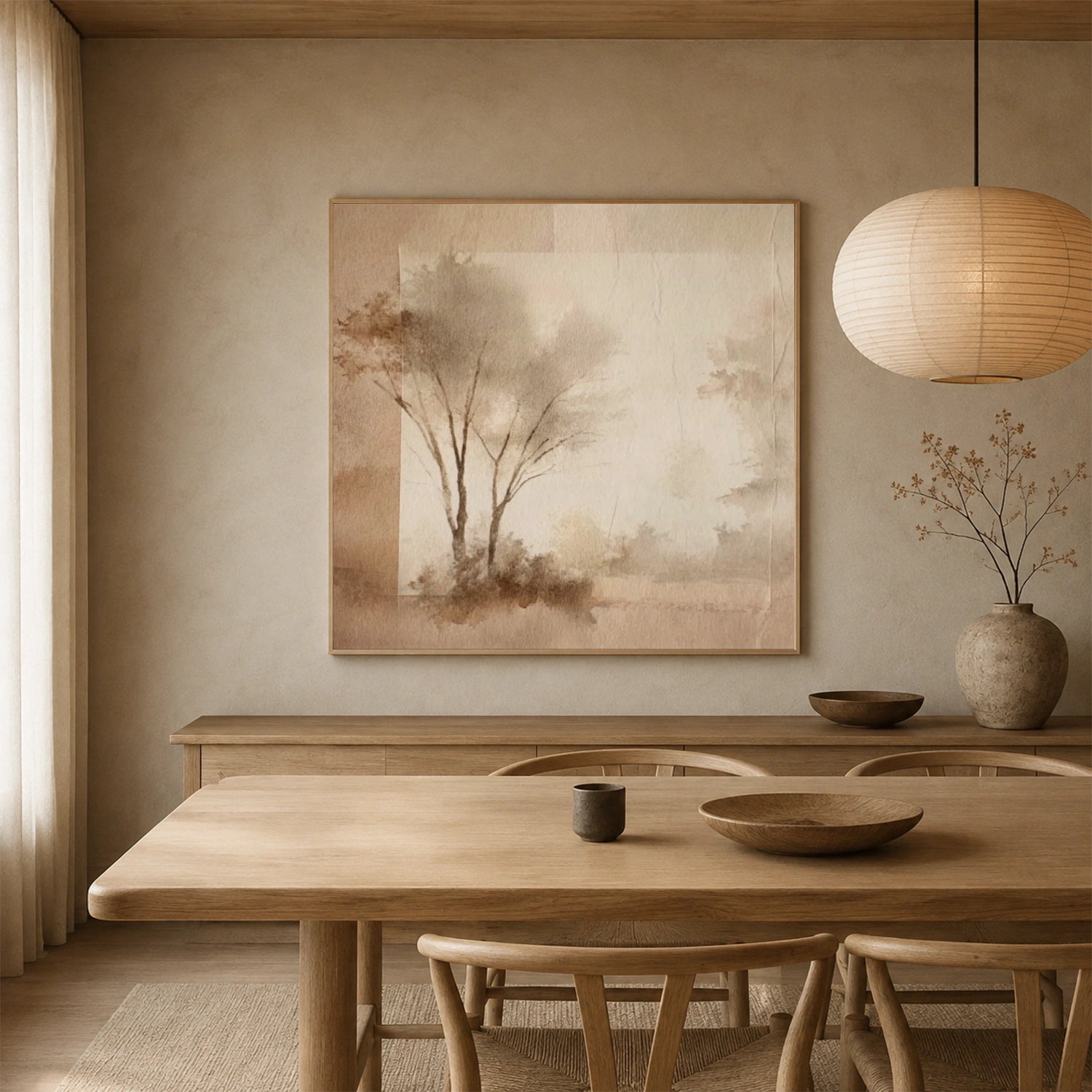 Abstract Tree Canvas Art #MF202