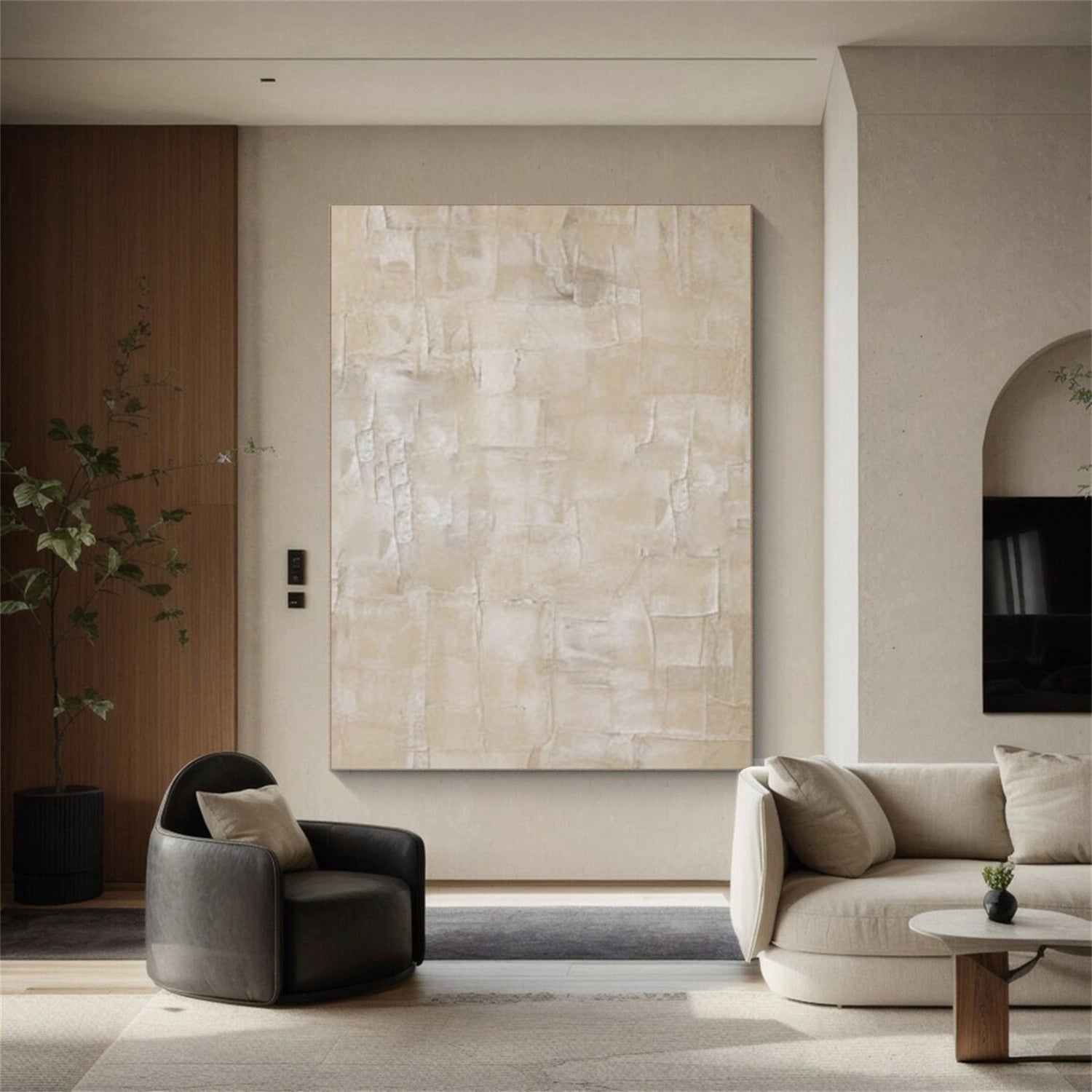Abstract Textured Wall Art #VA219