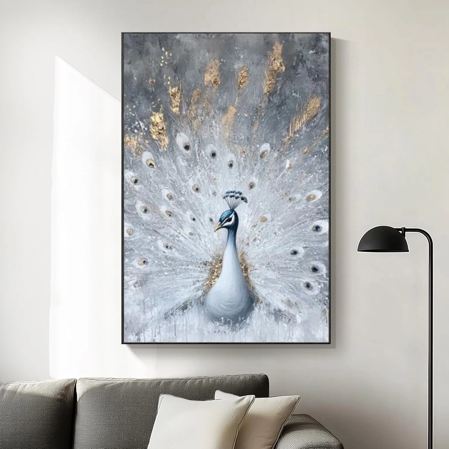 Abstract Animal Canvas Art #DW087