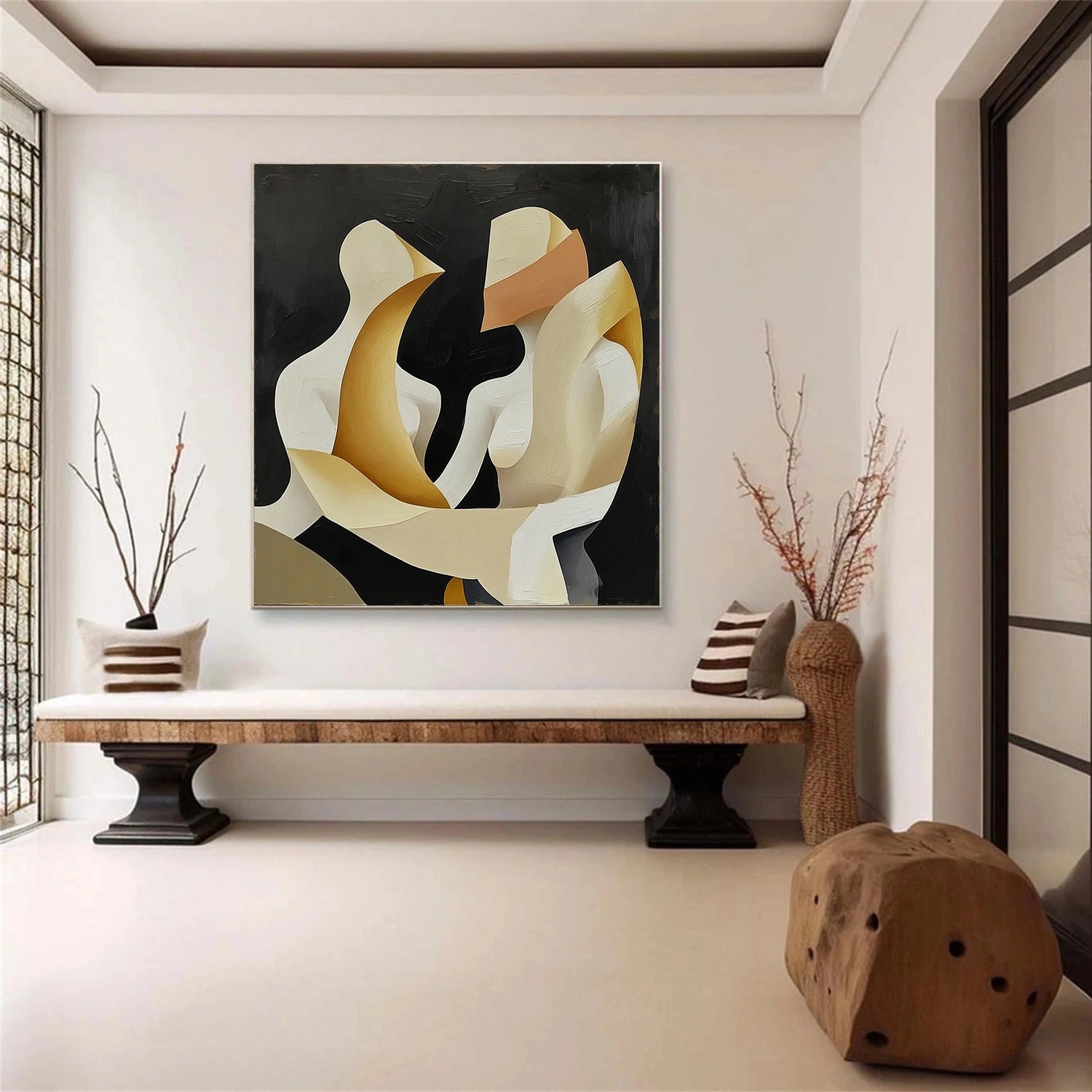 Abstract Portrait Wall Art # LA045