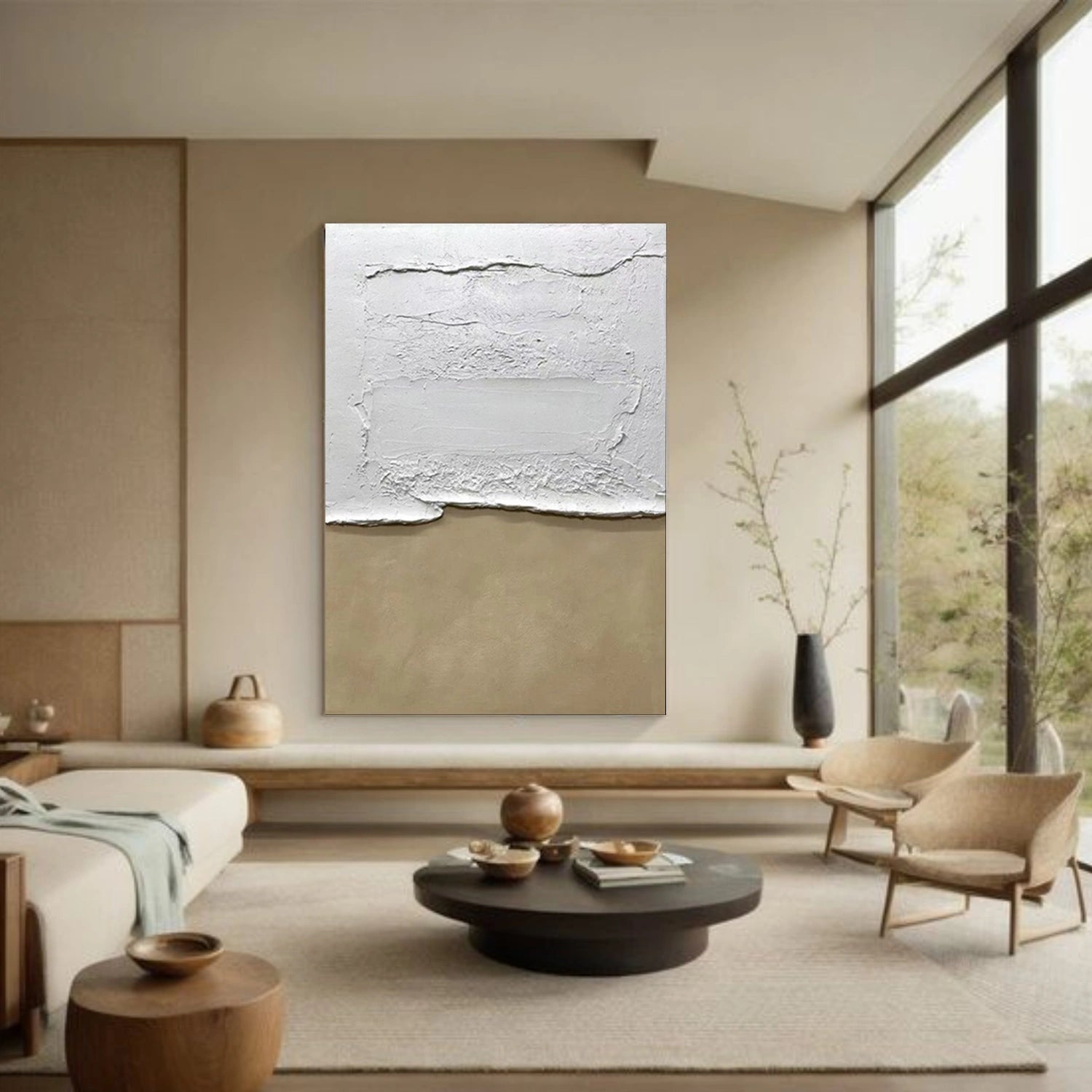 Minimalist Textured Canvas Art #WM140