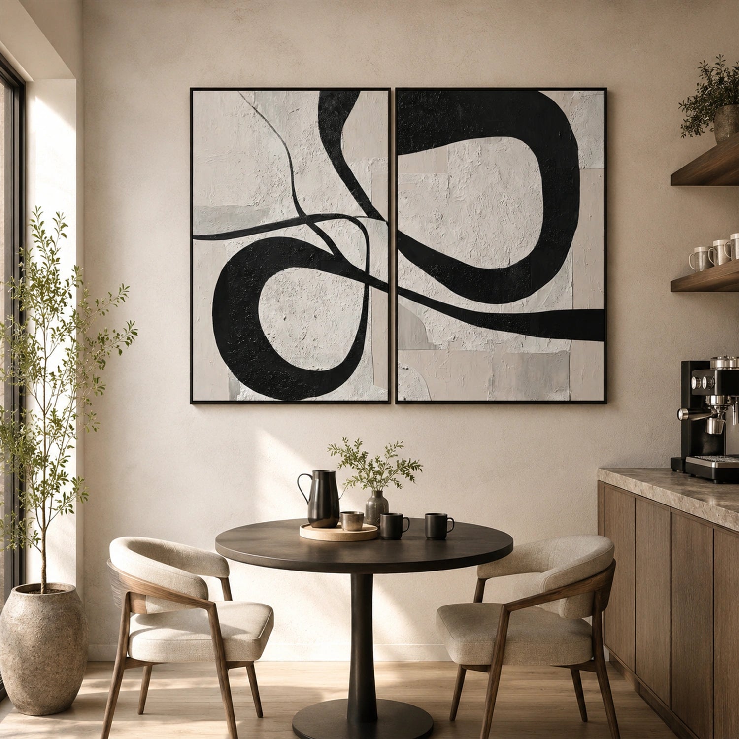 Wabi Sabi Wall Art Set of 2 #VS231