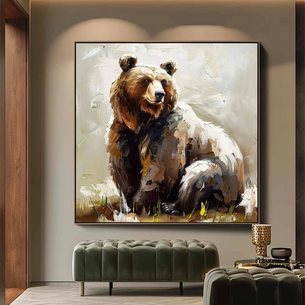 Abstract Animal Canvas Art #DW012