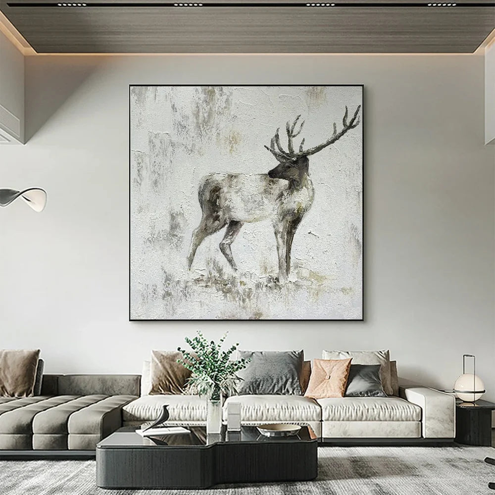Abstract Animal Canvas Art #DW018