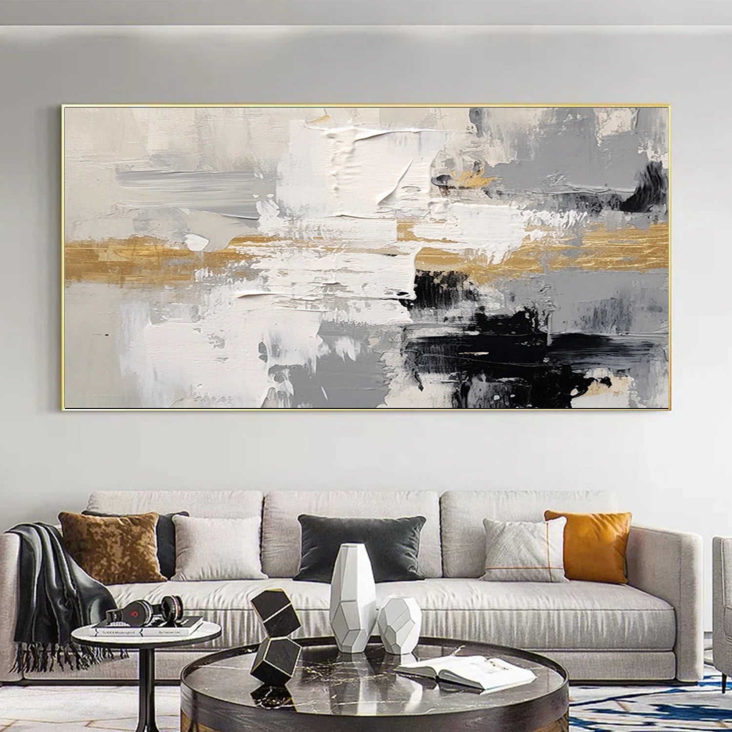 Abstract Textured Wall Art #VA238