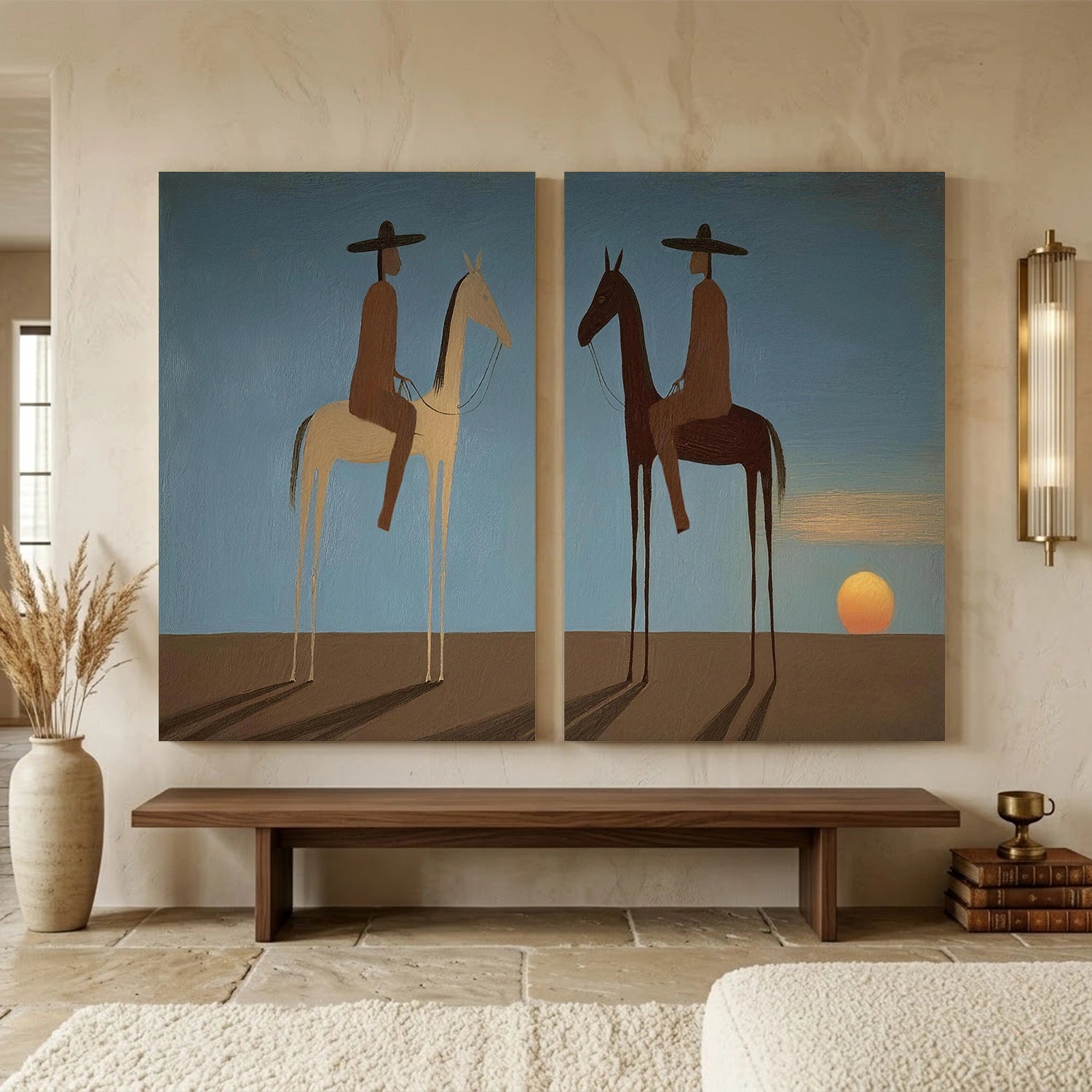 Americana Wall Art Set of 2 #AM084