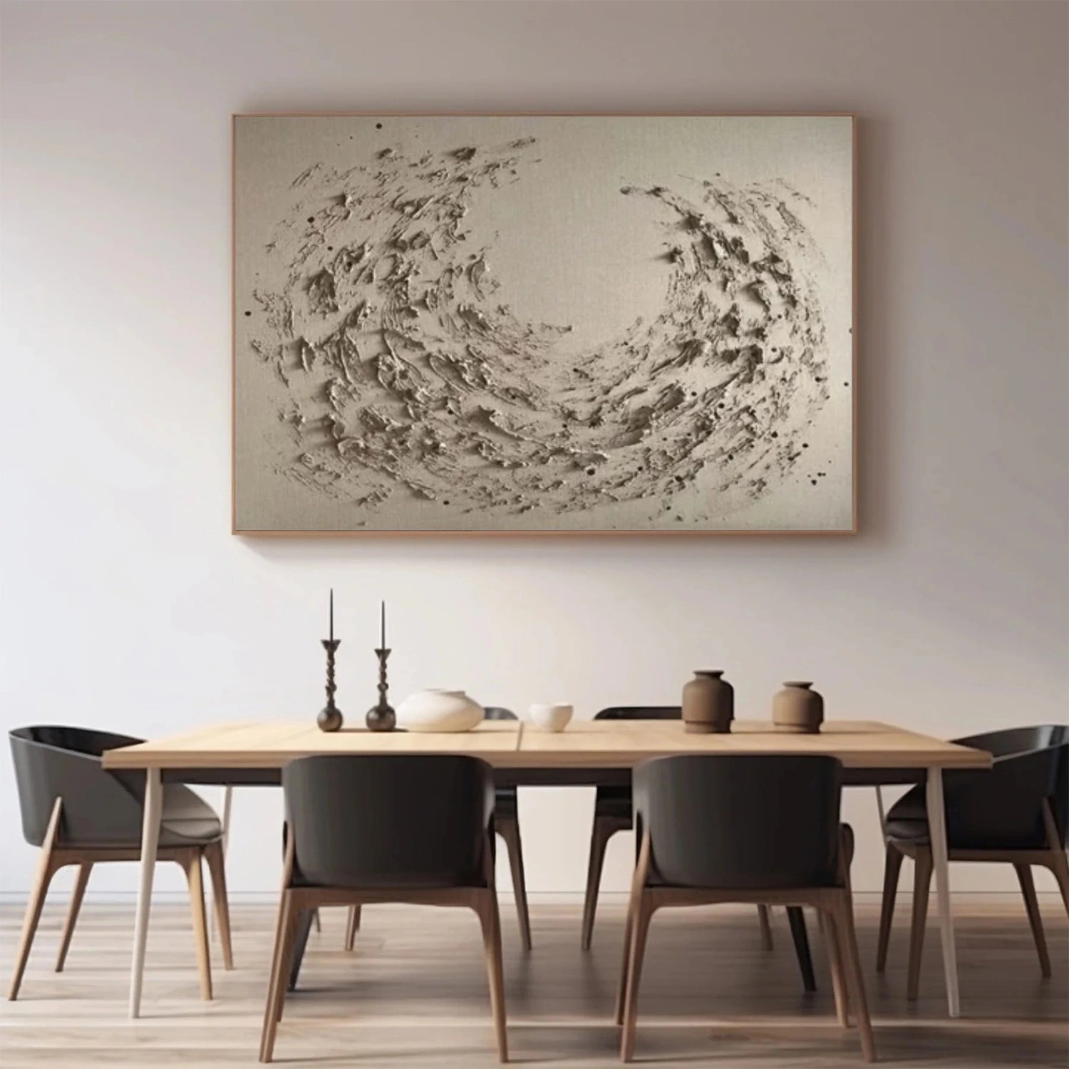 Minimalist Textured Canvas Art #WM115