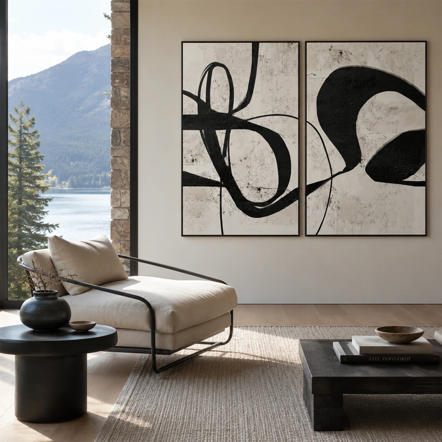 Wabi Sabi Wall Art Set of 2 #VS230