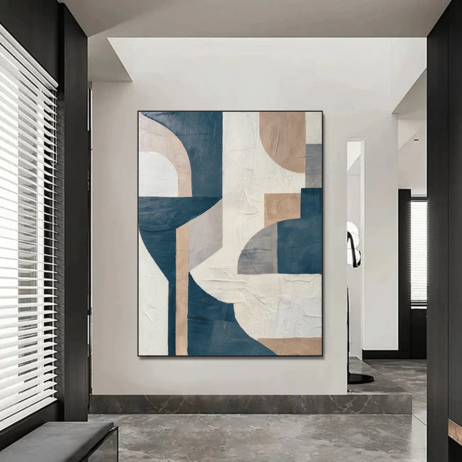 Abstract Textured Wall Art #VA182