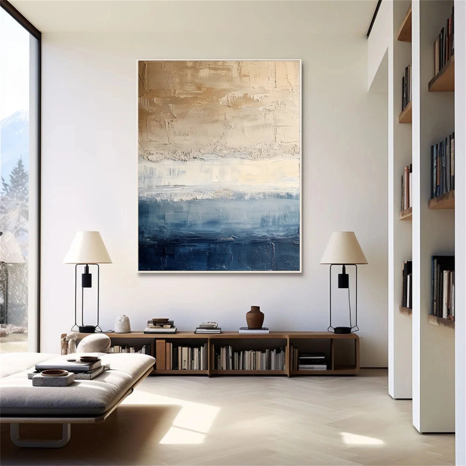Abstract Textured Wall Art #VA140