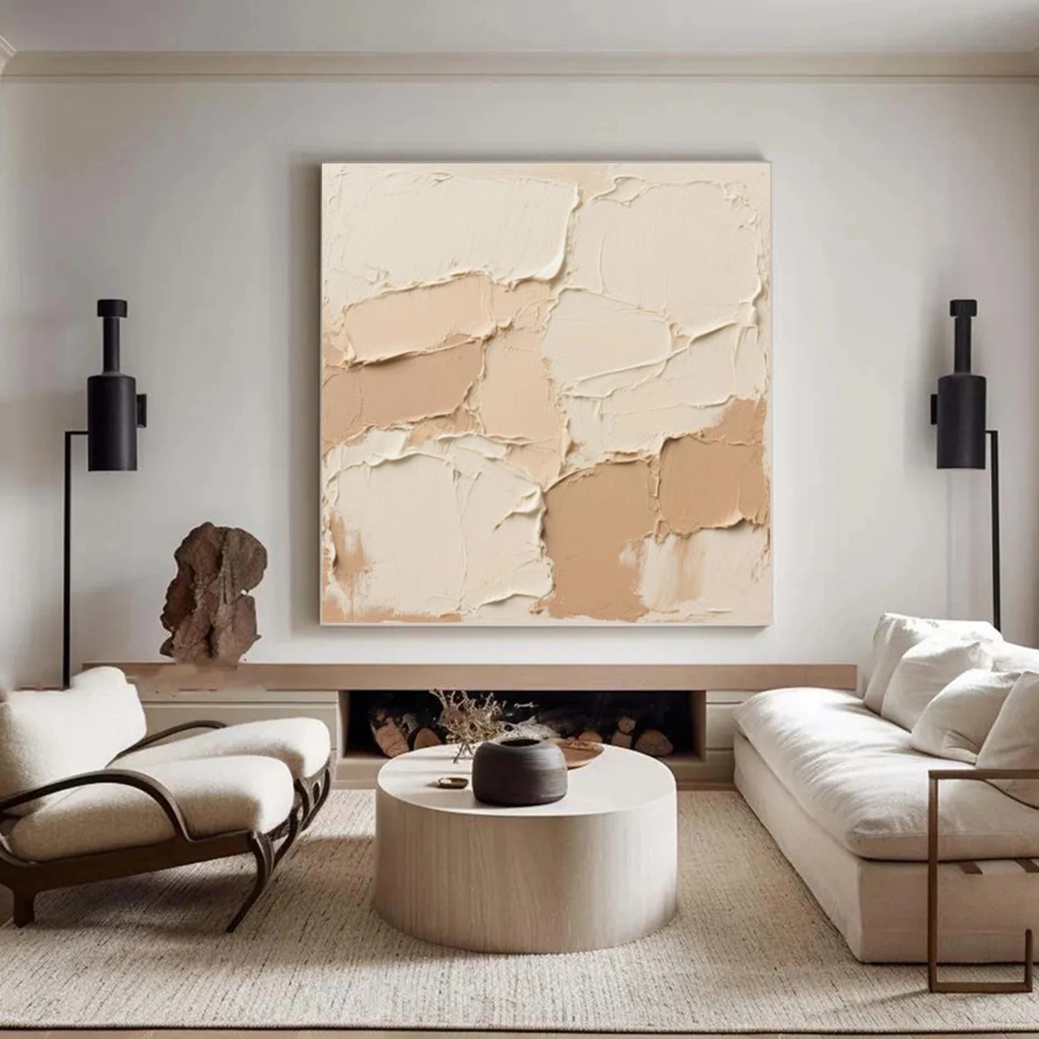 Abstract Textured Wall Art #VA251