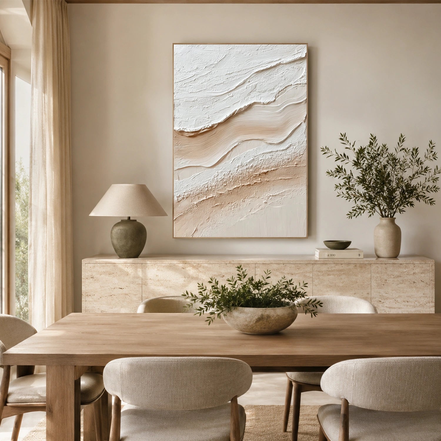Minimalist Textured Canvas Art #WM156