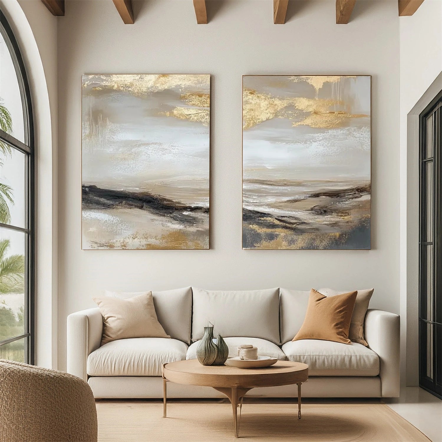 Abstract Wall Art Set of 2 #VA154