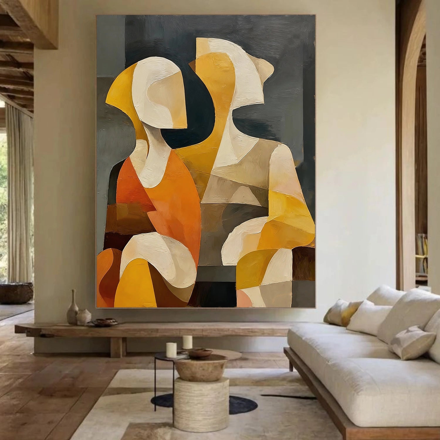 Abstract Portrait Wall Art # LA039