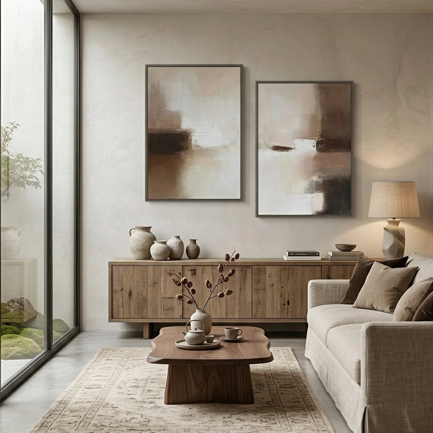 Abstract Wall Art Set of 2 #VA298