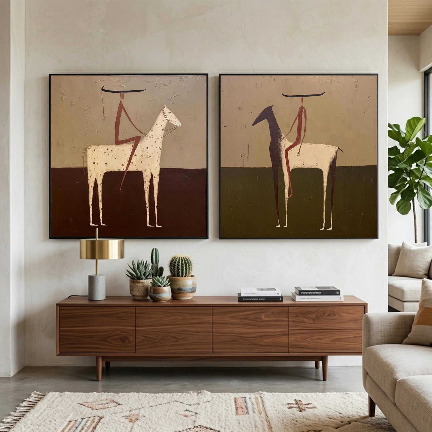 Americana Wall Art Set of 2 #AM082