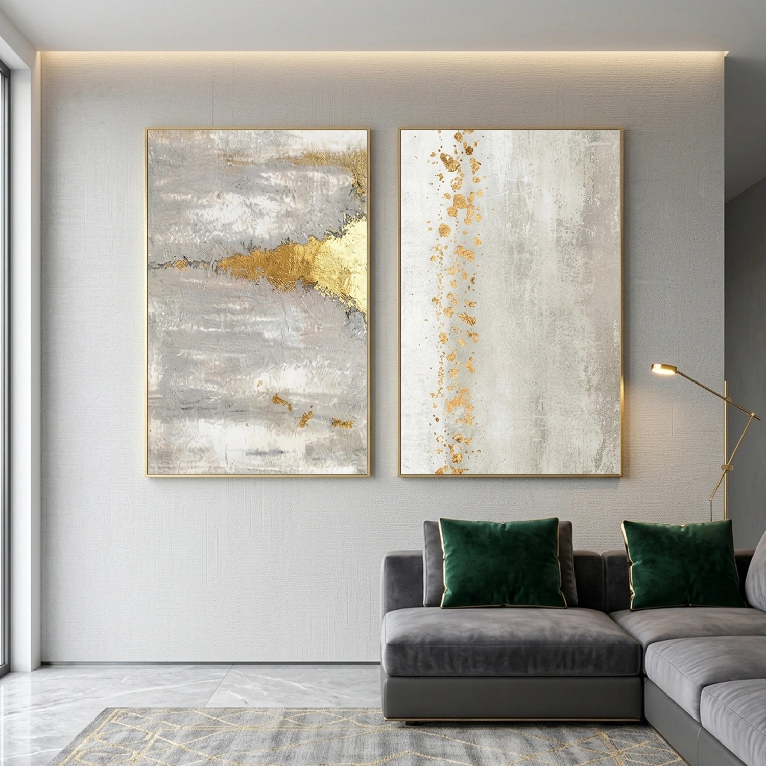 Abstract Wall Art Set of 2 #VA299