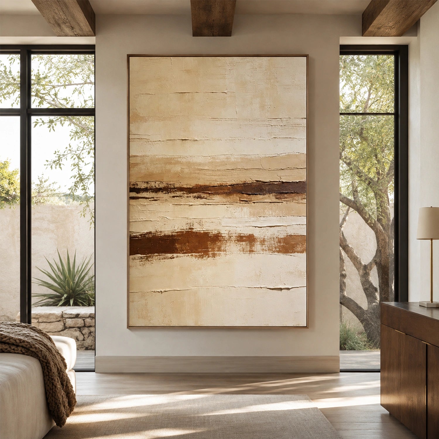 Abstract Textured Wall Art #VA319