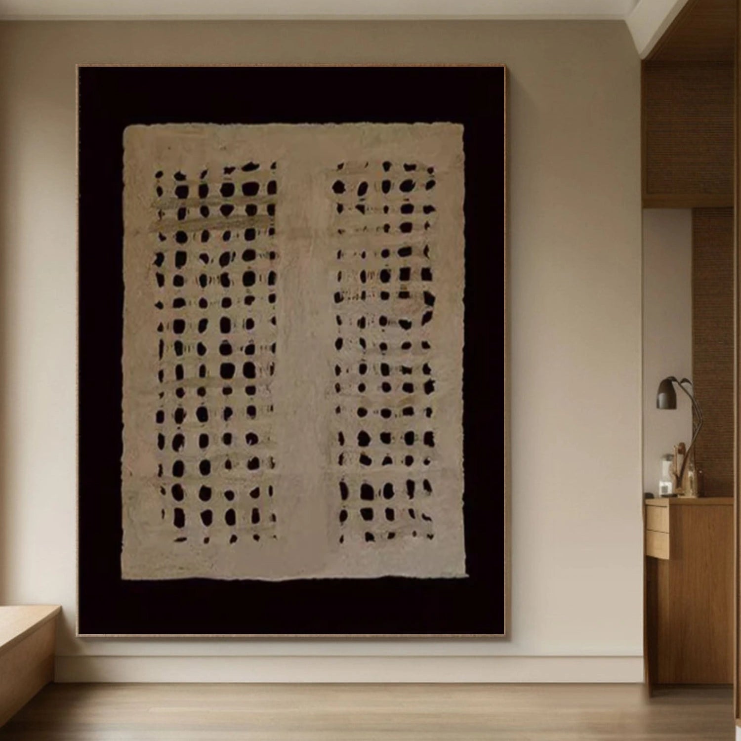 Wabi Sabi Textured Wall Art #VS107