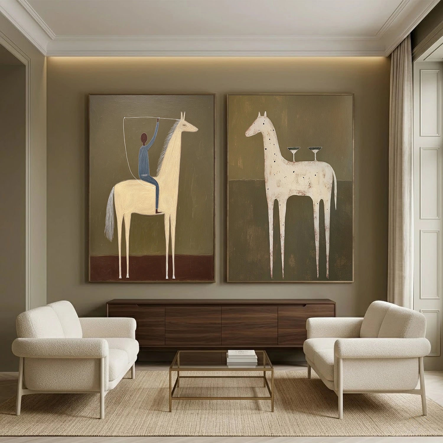 Americana Wall Art Set of 2 #AM085