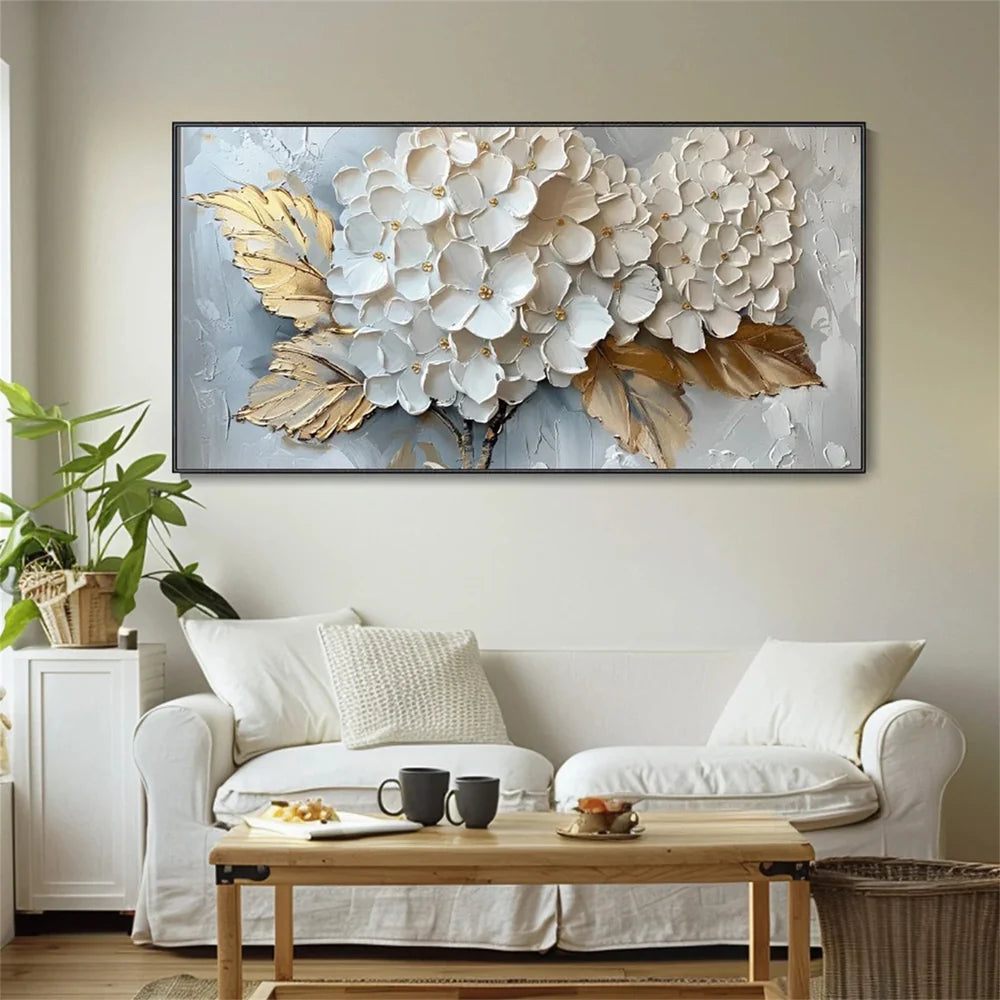 Abstract Flower And Tree Textured Canvas Art #MF004