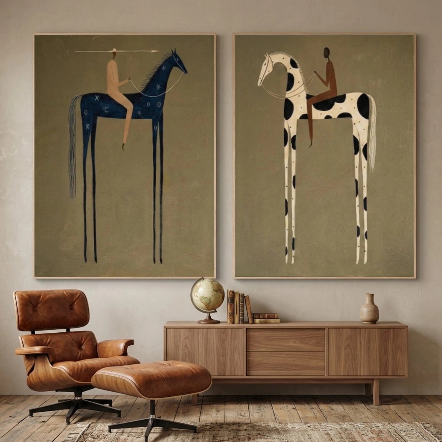 Americana Wall Art Set of 2 #AM029