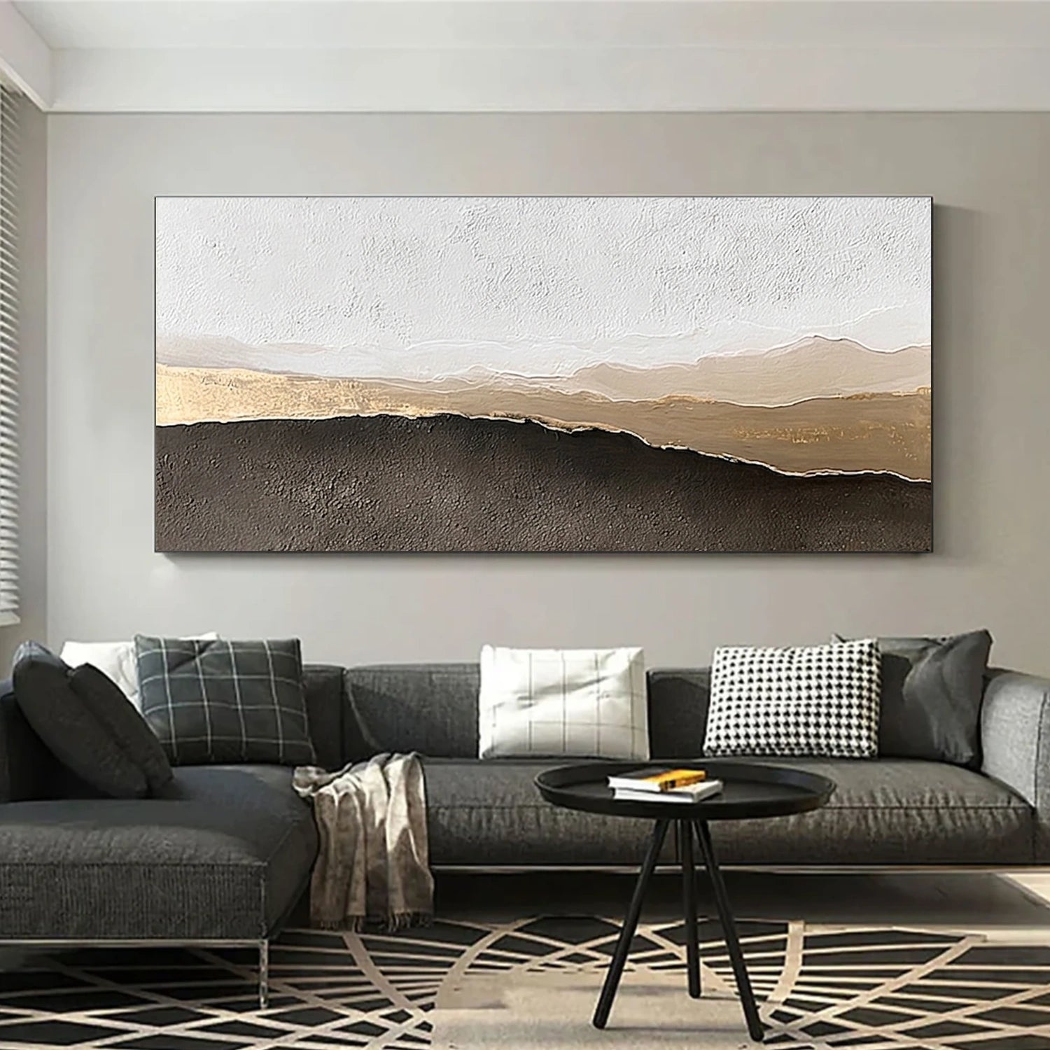 Minimalist Textured Canvas Art #WM154