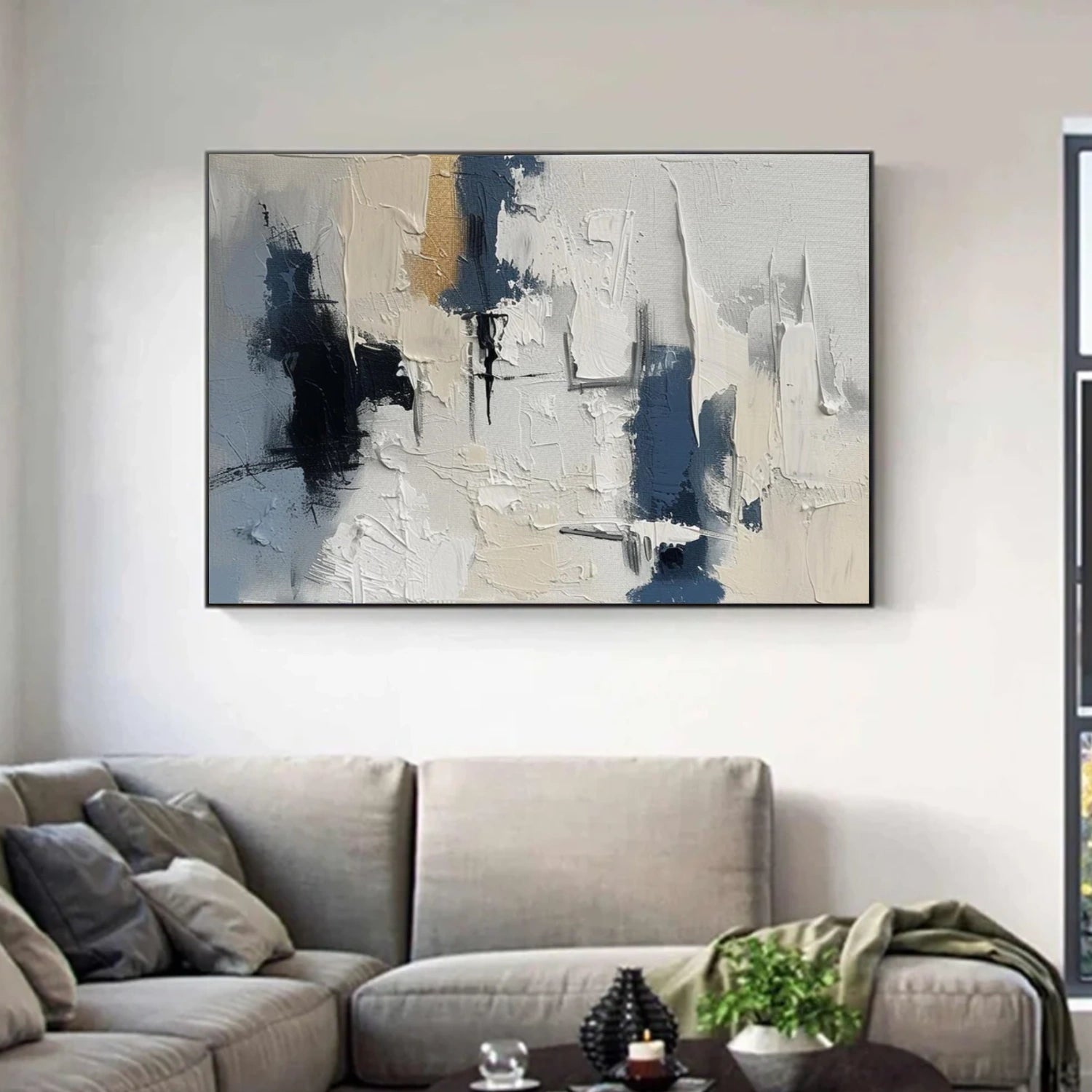 Abstract Textured Wall Art #VA181