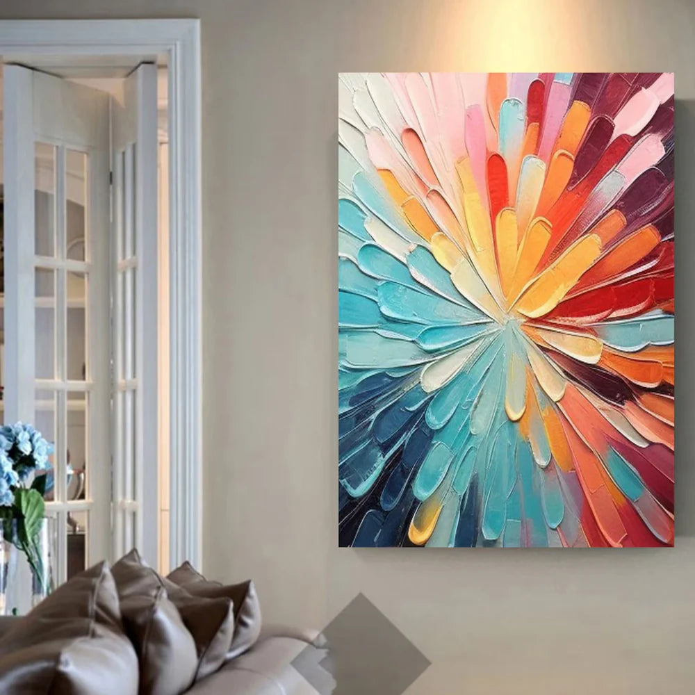 Abstract Textured Wall Art #VA094
