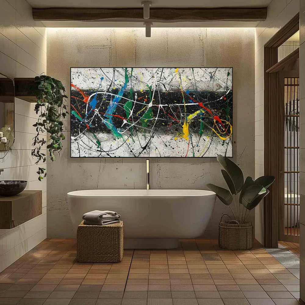 Pollock Art #JA009