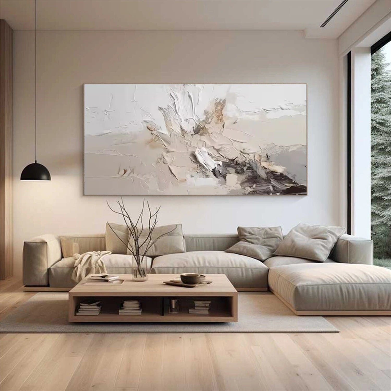 Abstract Textured Wall Art #VA199