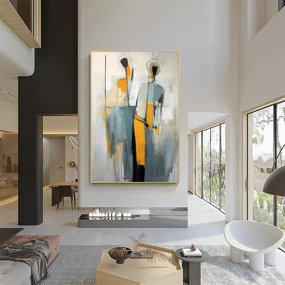 Contemporaty Abstract Minimalist Wall Art #CM005
